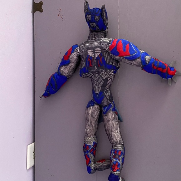 🤖OPTIMUS PRIME🤖 Transformers 25” PLUSH Handmade CUSTOM Collectible - Picture 3 of 6